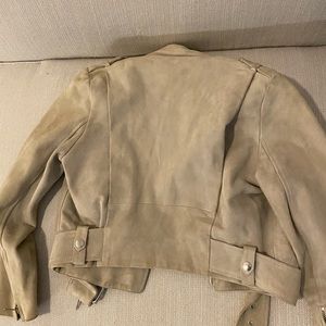 NWT Acne Studies Mape Suede Biker Jacket
